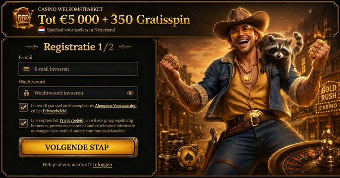 BetWest Casino Registreren